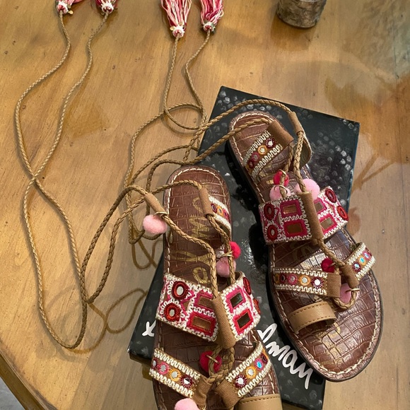 Sam Edelman Gretchen Sandal. Size 10. - Picture 3 of 5